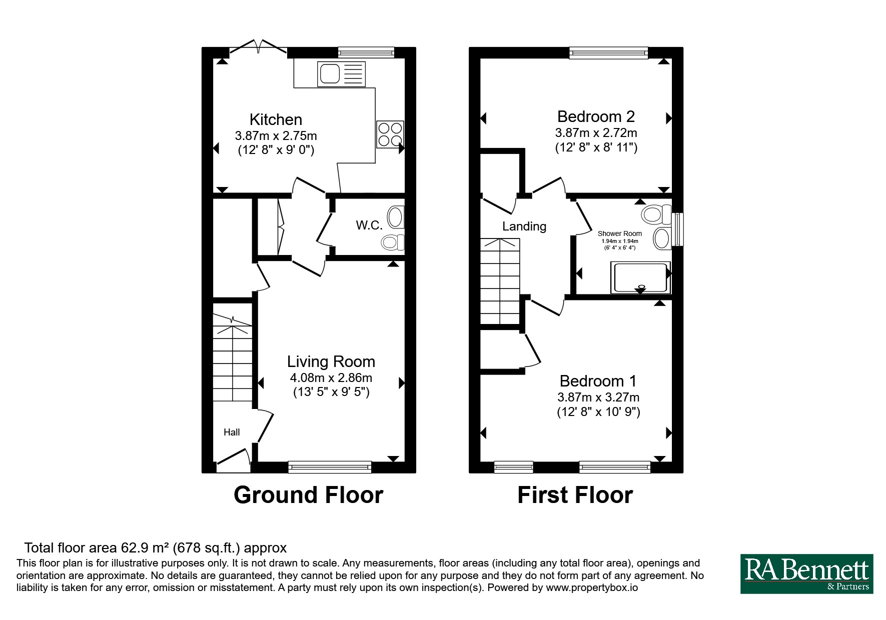 6, Langate Fields, Stratford-upon-Avon floorplan