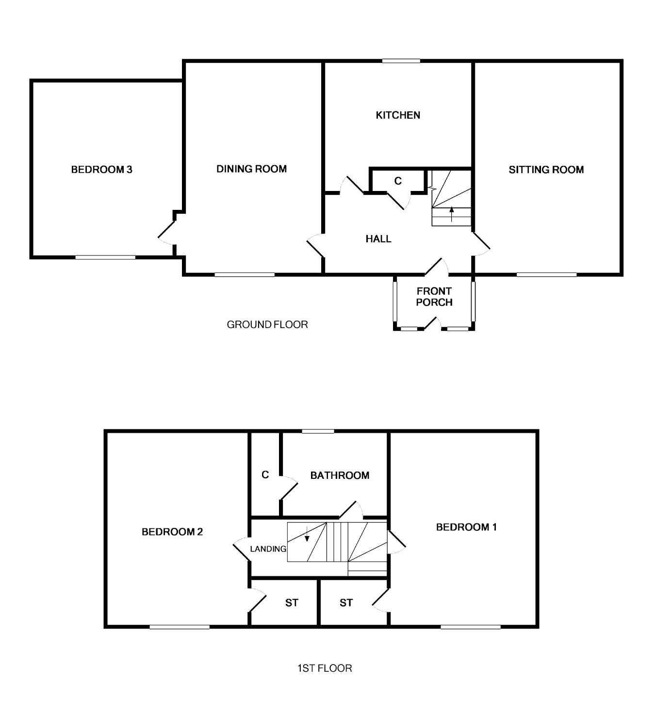 Heugh Head Farmhouse,, Heugh-Head, Aberdeenshire floorplan