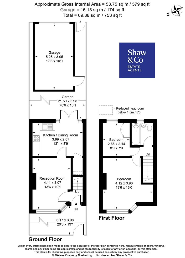 82, Granville Avenue, Feltham floorplan
