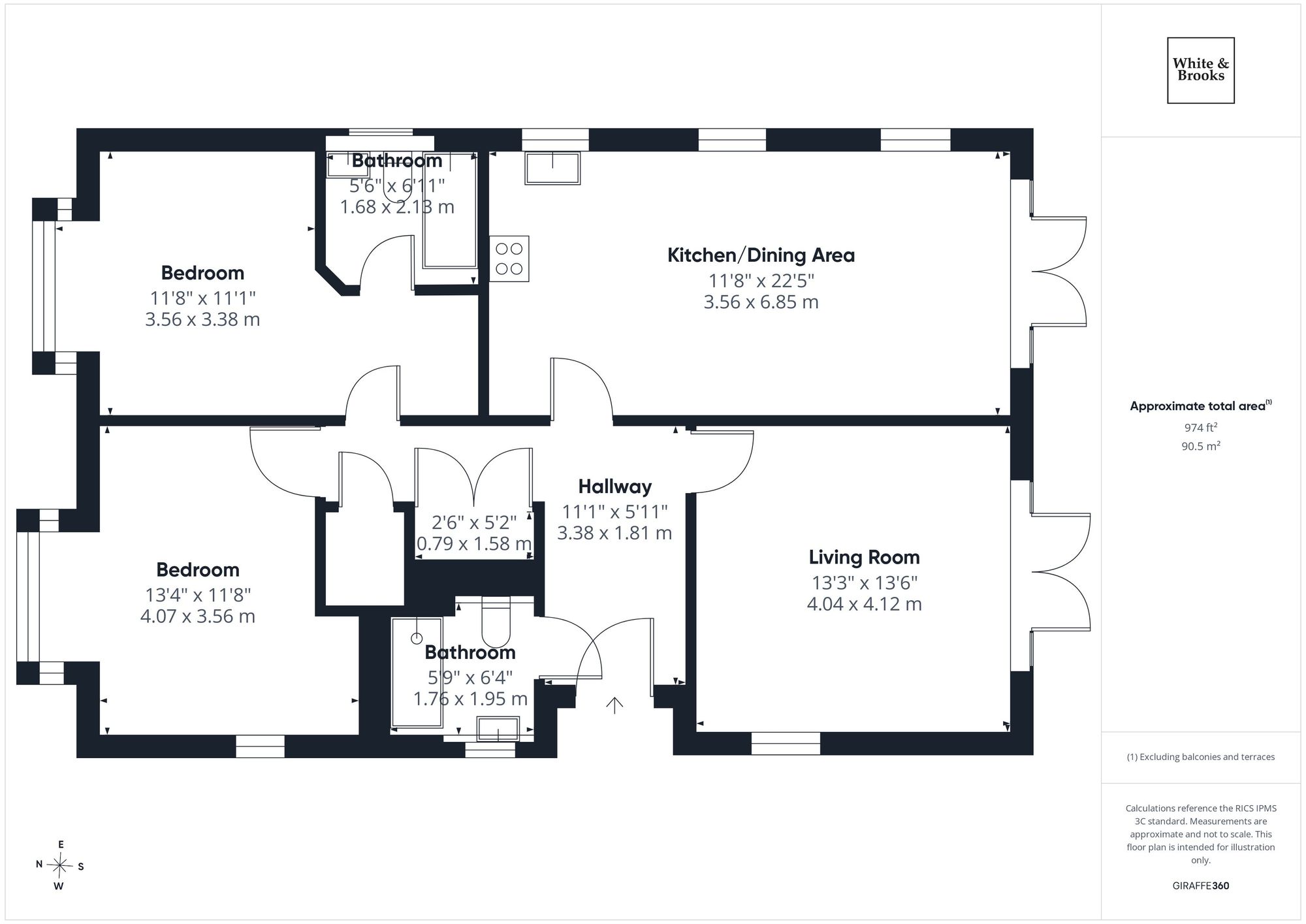 8 Orchard Mews, Chichester floorplan