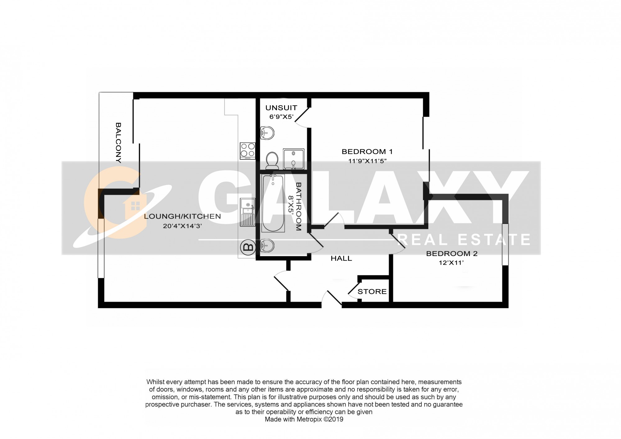 2 Bedrooms Flat for sale in Gateway Court, Convent Way, Southall UB2