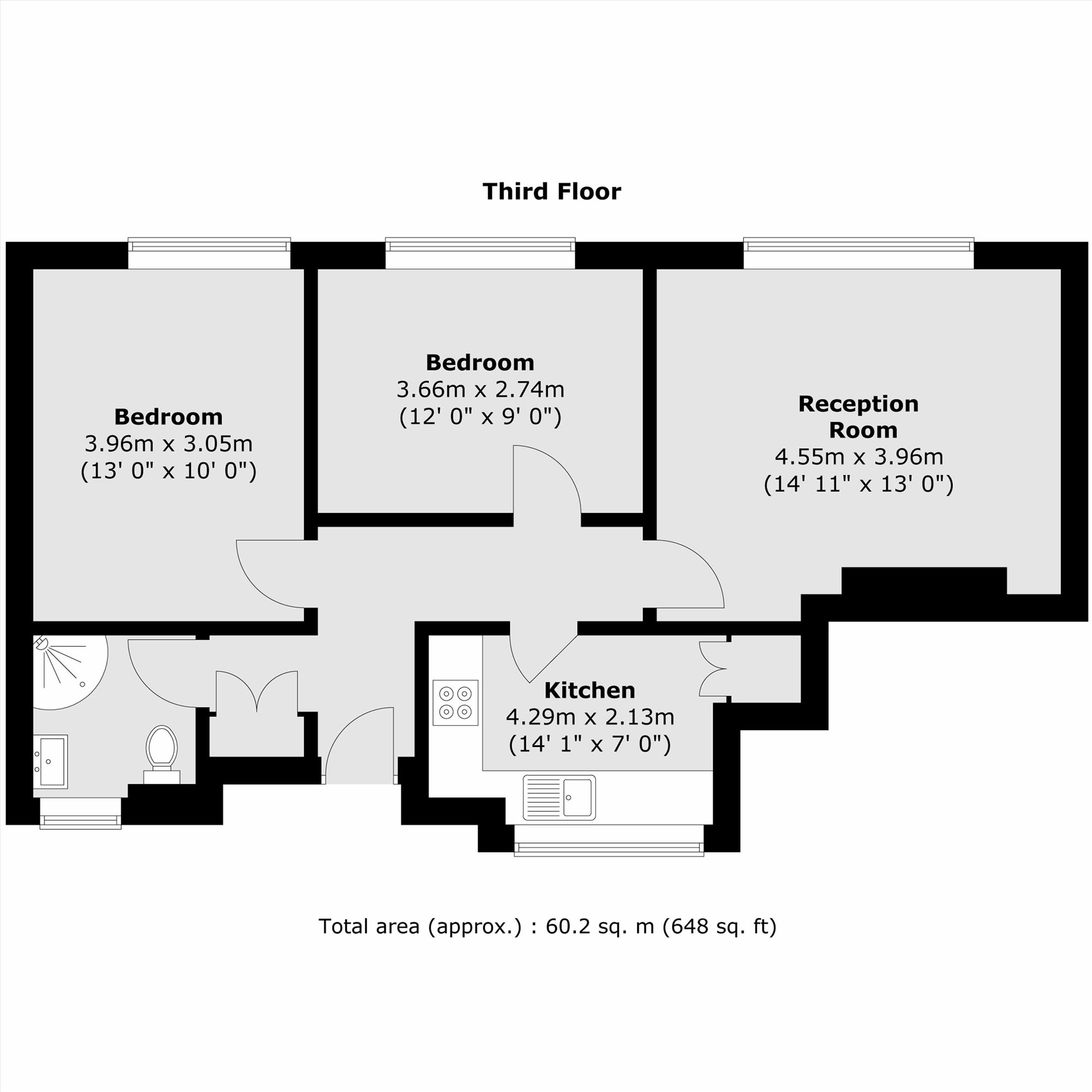 Flat 31, Magnolia Court, West Hall Road, Kew floorplan