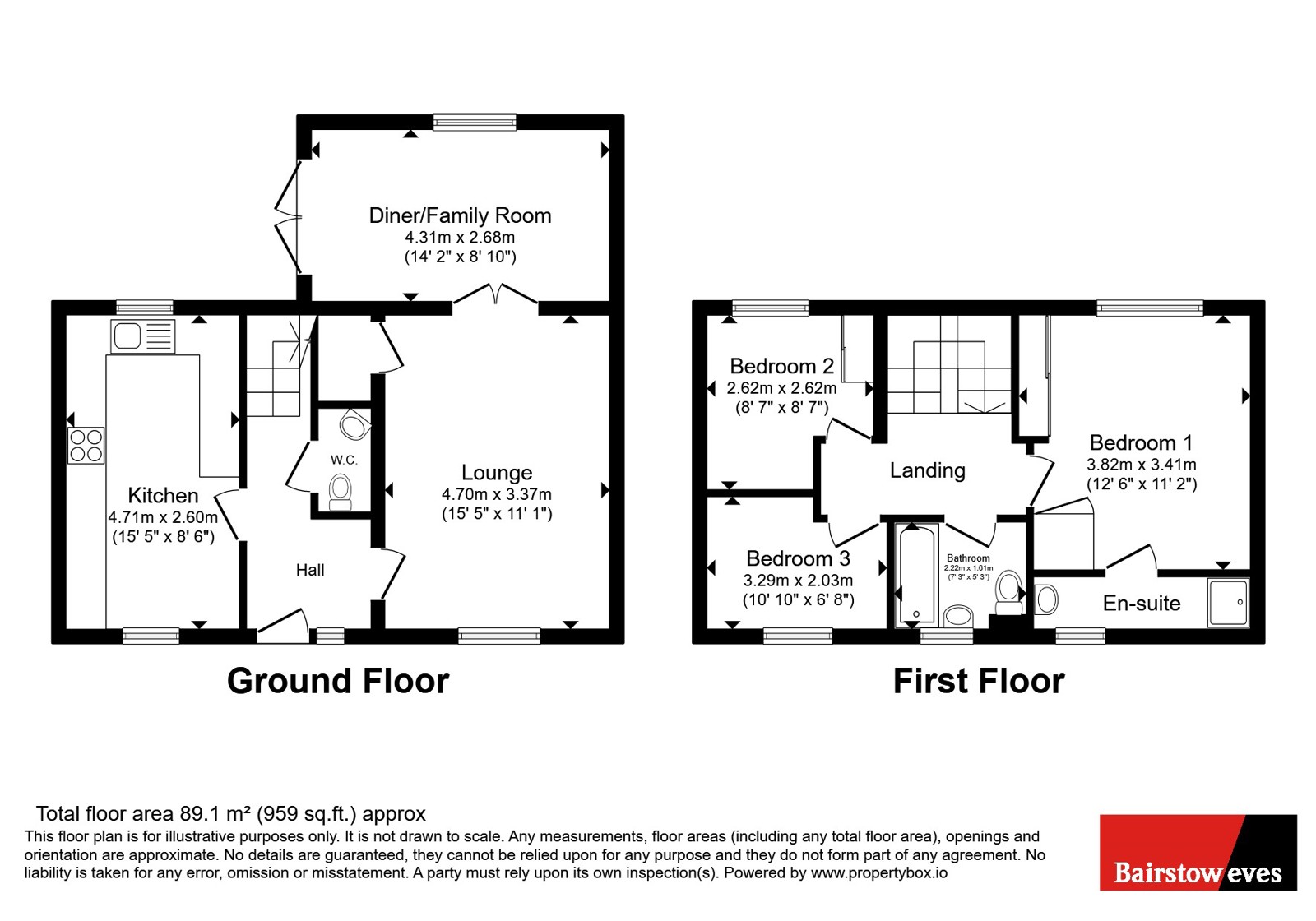 8, Crofters Walk, Essex floorplan