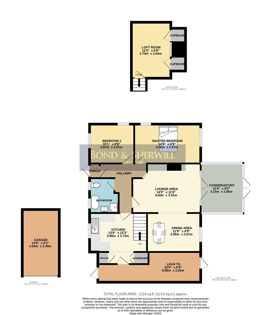 109, Brighton Road, Coulsdon floorplan