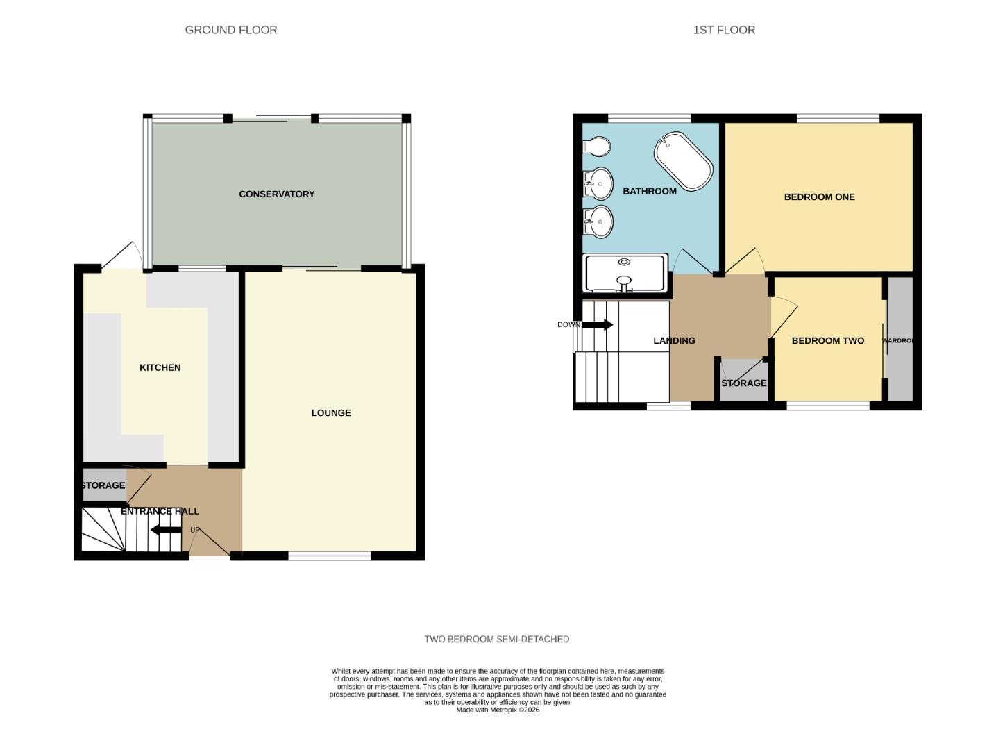 36, West Avenue, Northwich floorplan