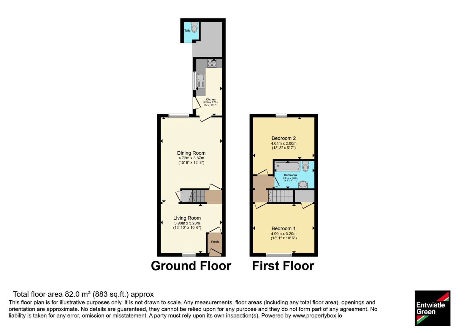 86, Brockenhurst Street, Lancashire floorplan