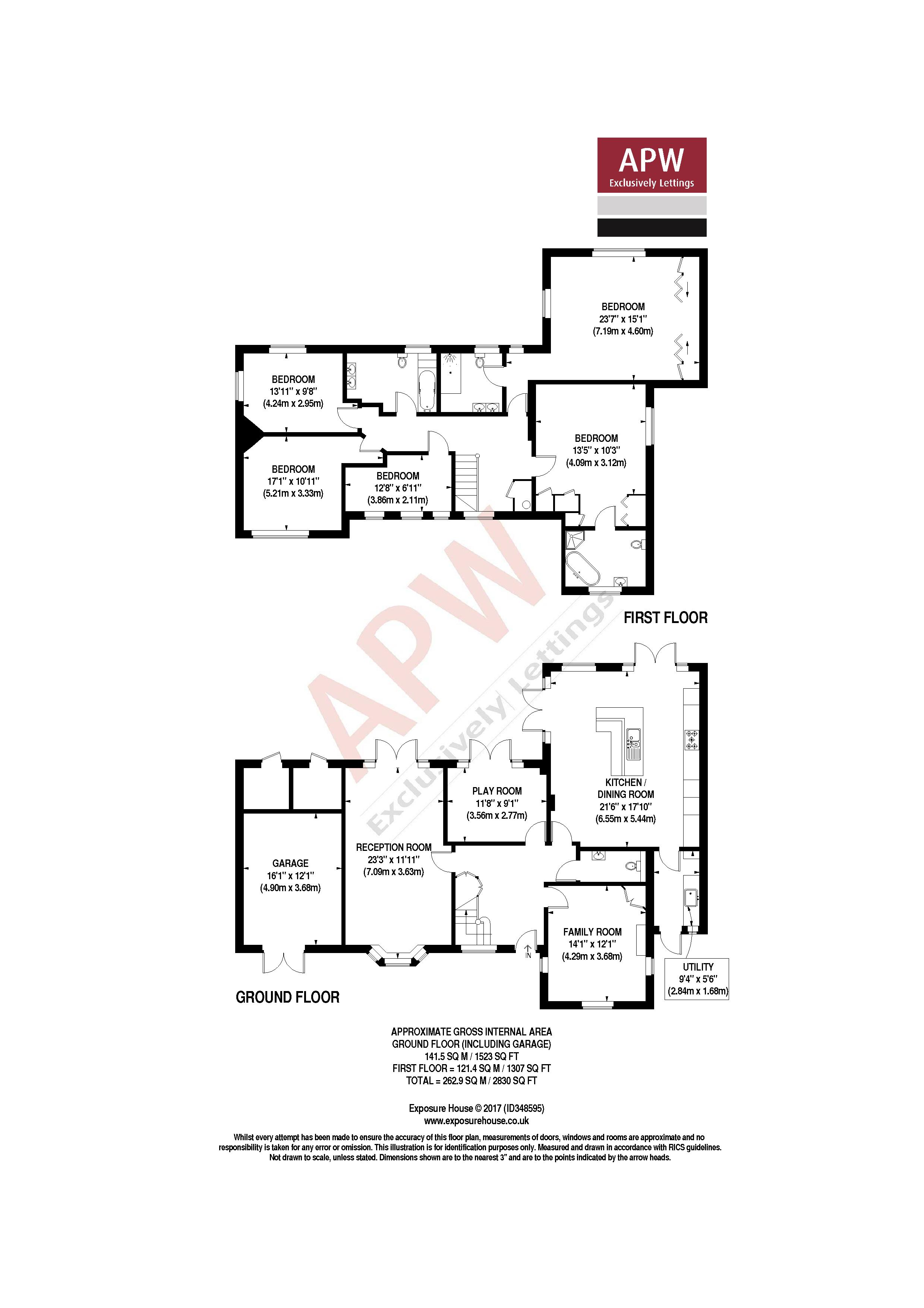 5 Bedrooms Detached house to rent in Weybridge Park, Weybridge KT13