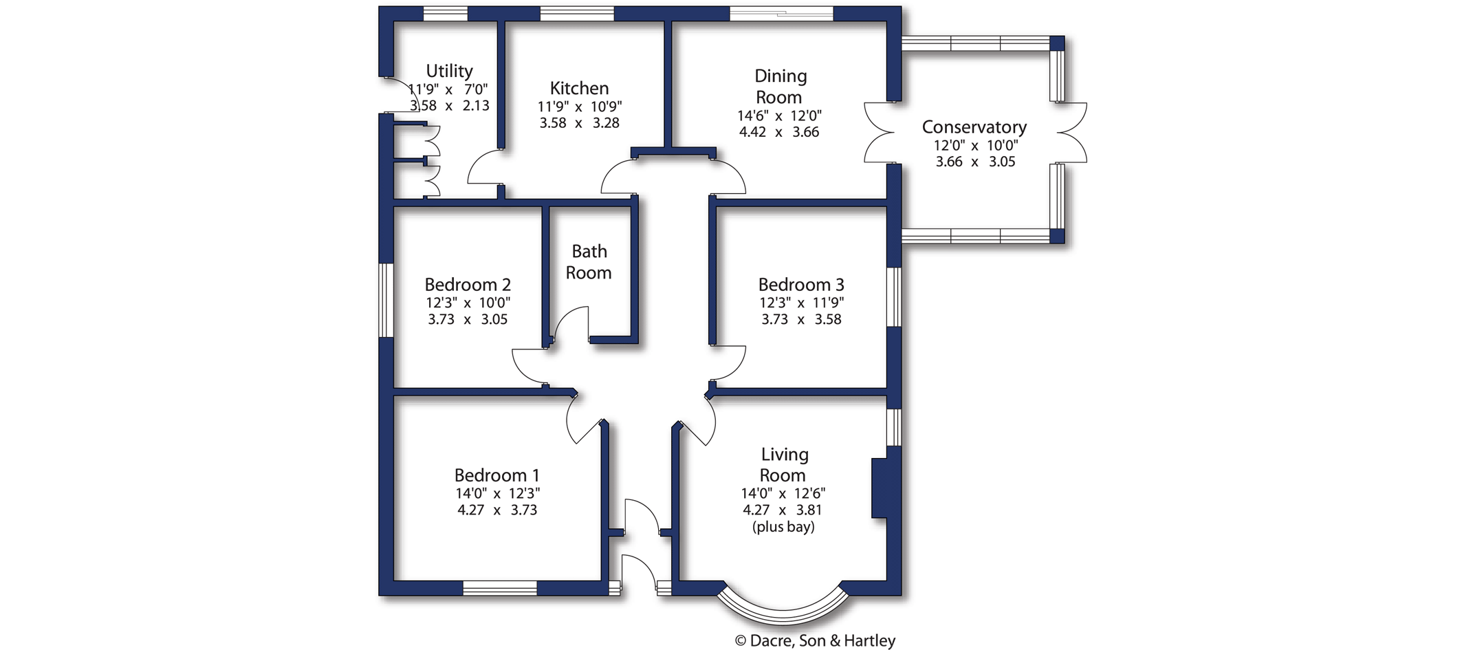 Greystones,, Skipton Old Road, Colne floorplan