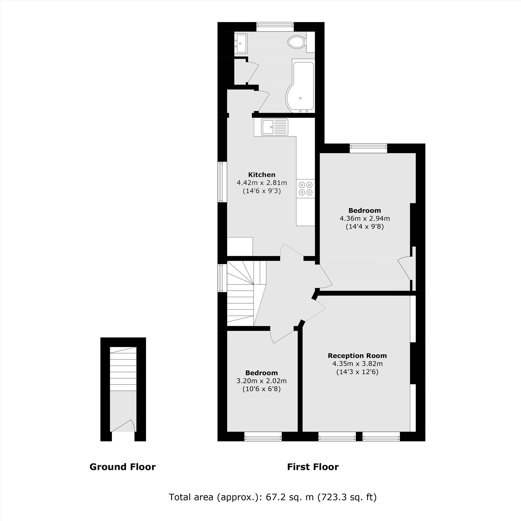 60A, Thornhill Road, Leyton floorplan