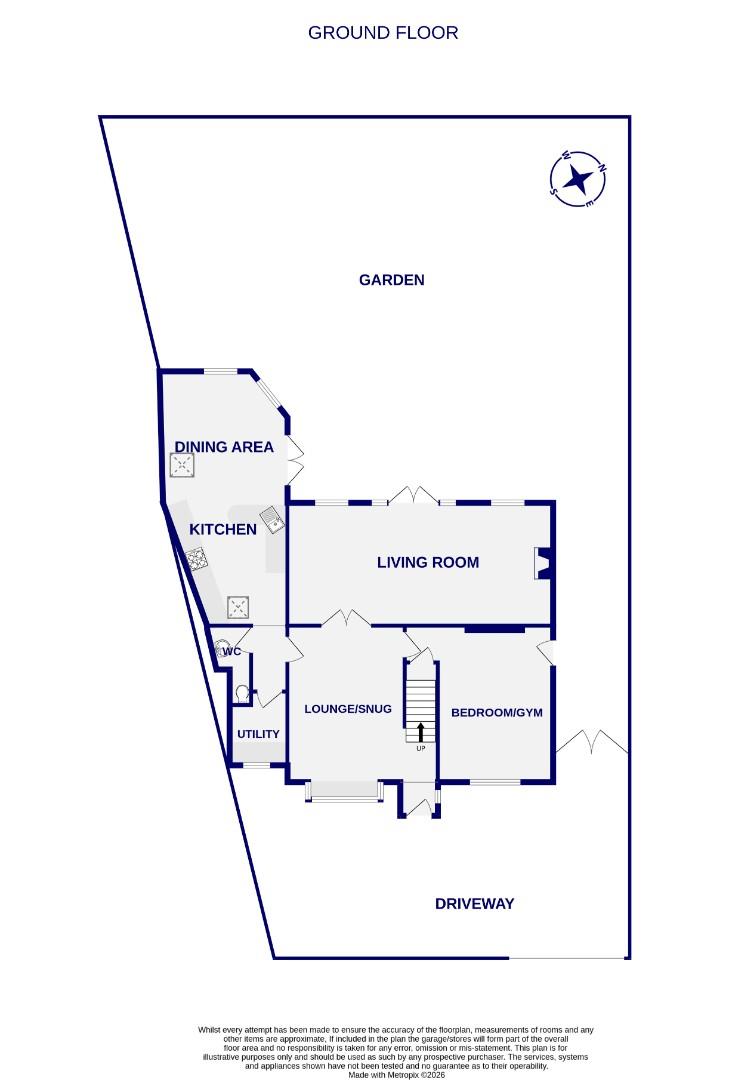136, Acaster Lane, York floorplan