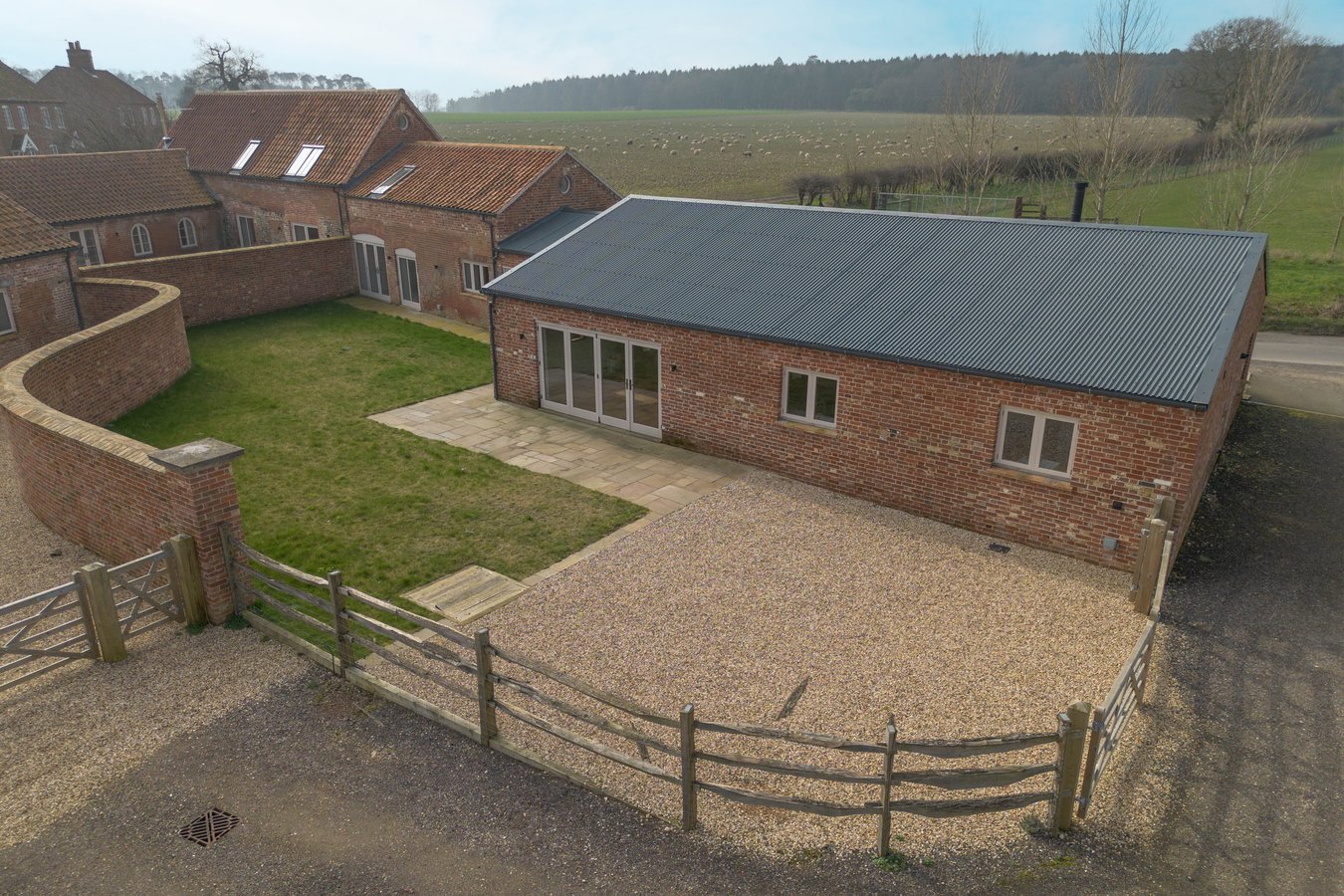 3-bed house on The Granary Barn, Green Farm Barns, Hindolveston Road, Melton Constable, £750,000