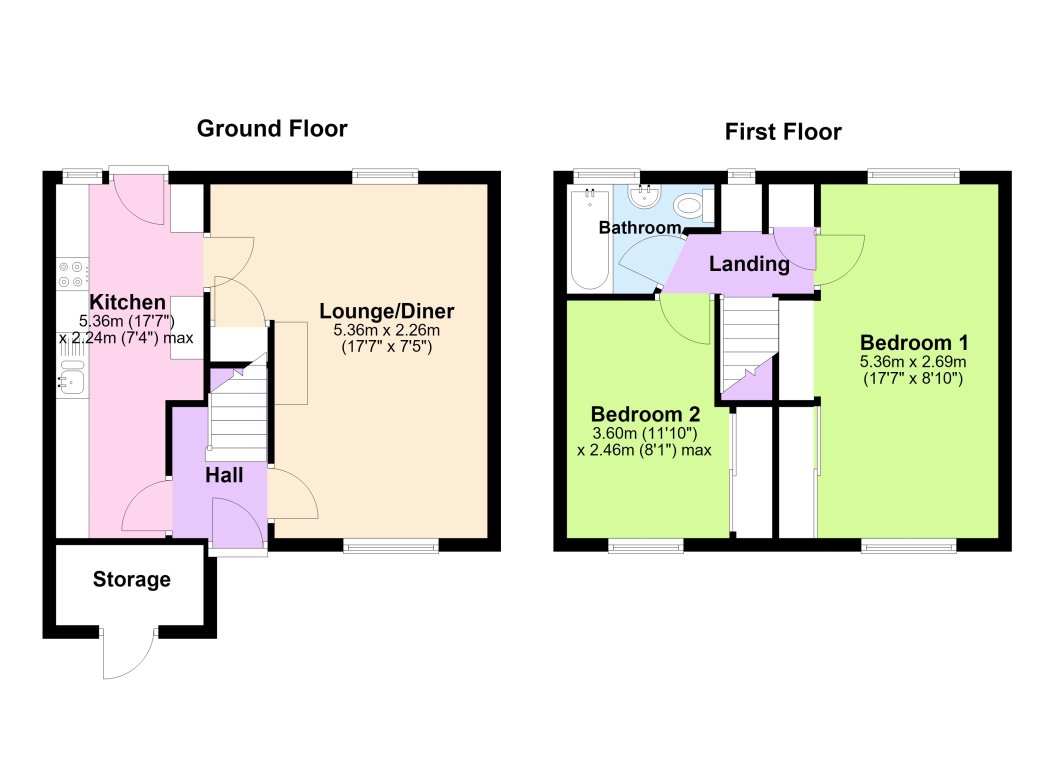 Parker Road, Peterborough floorplan