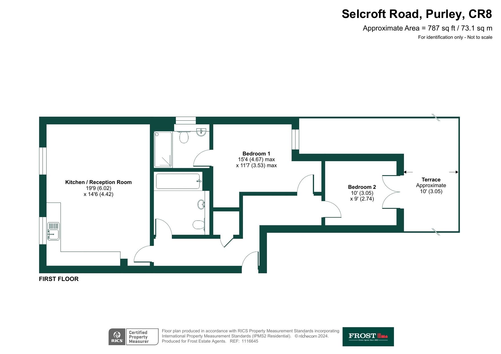 63 Selcroft Road, Purley floorplan