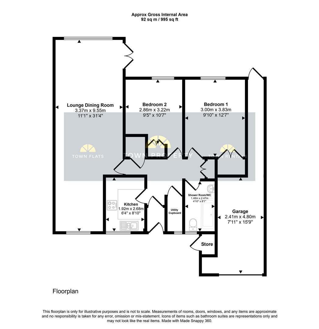 Kings Close, Eastbourne floorplan