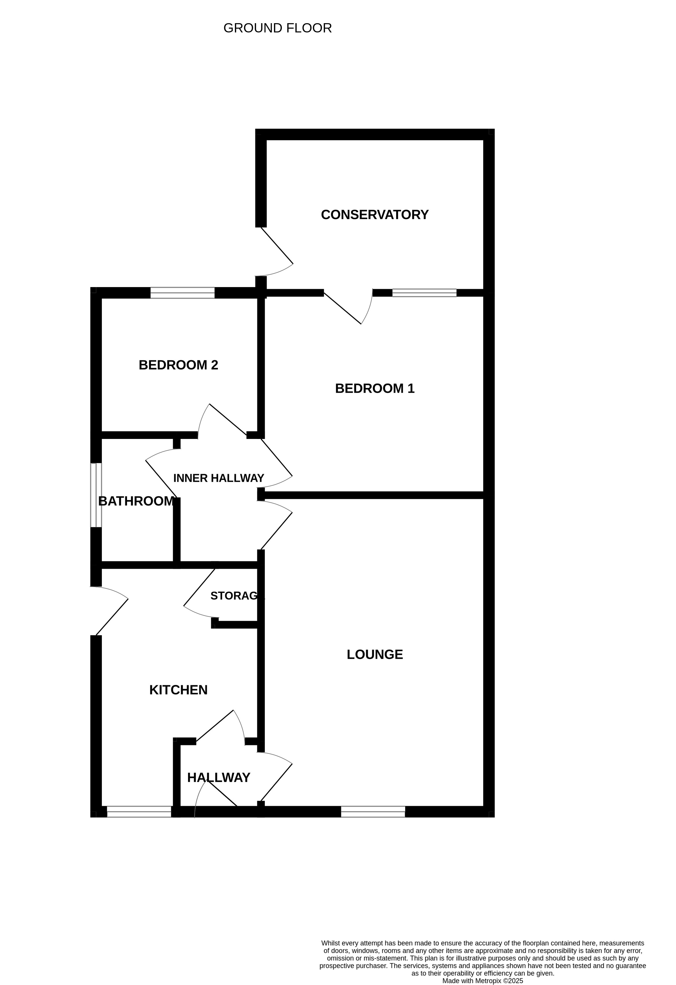 17, Radstone Rise, Staffordshire floorplan
