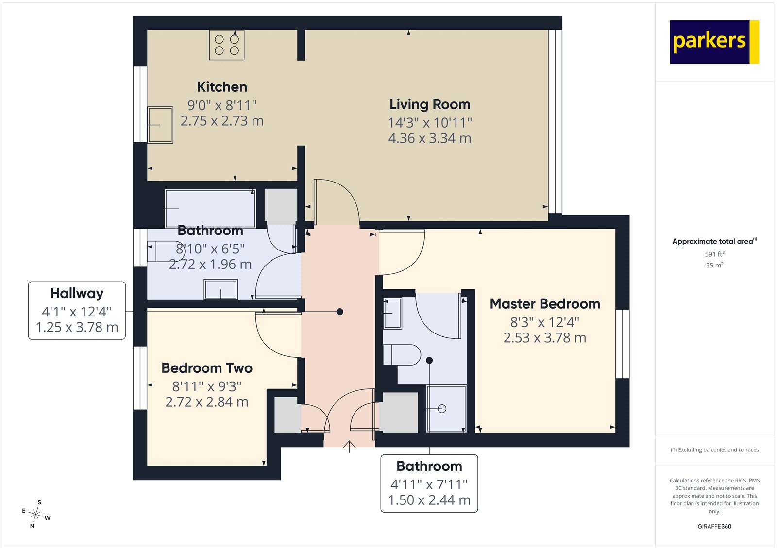 Oakridge Road, Hampshire floorplan