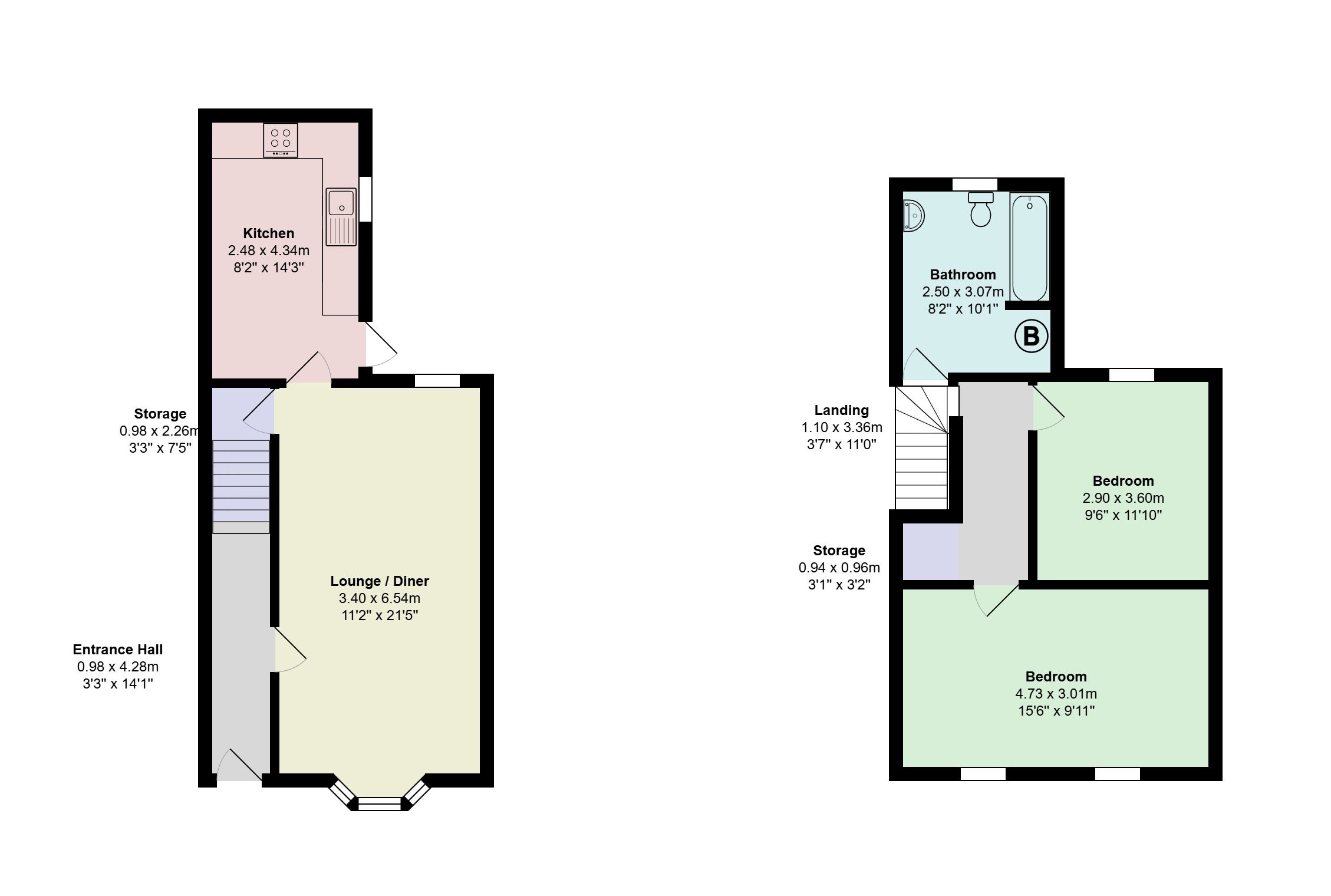166 Merthyr Road, Pontypridd floorplan