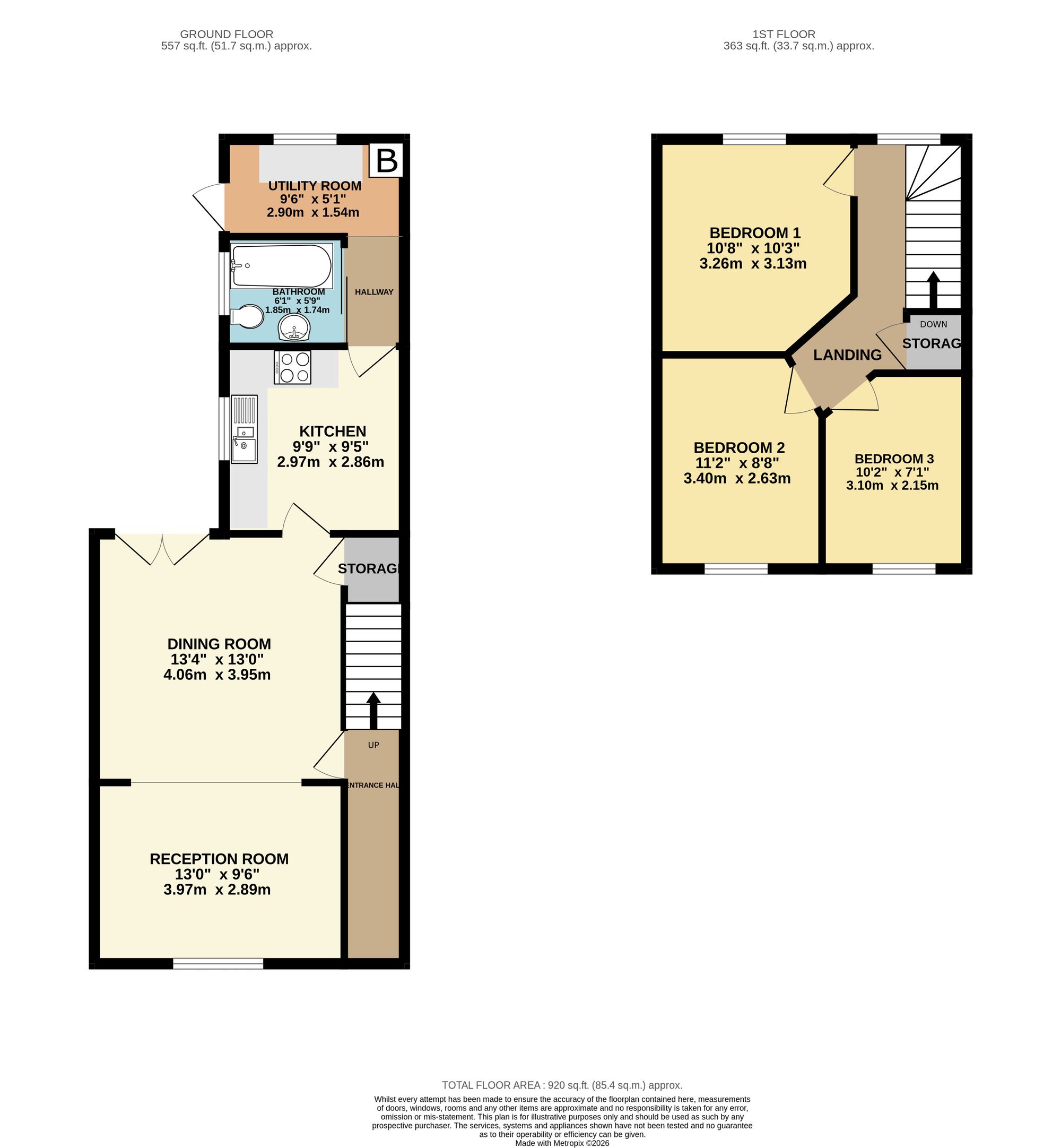 32 Alexandra Place, Newport floorplan