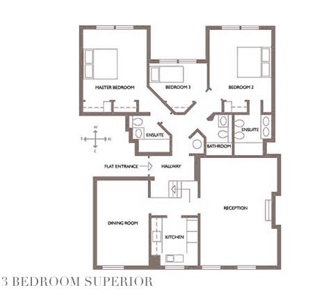 3 Bedrooms Flat to rent in Beaufort Gardens, London SW3