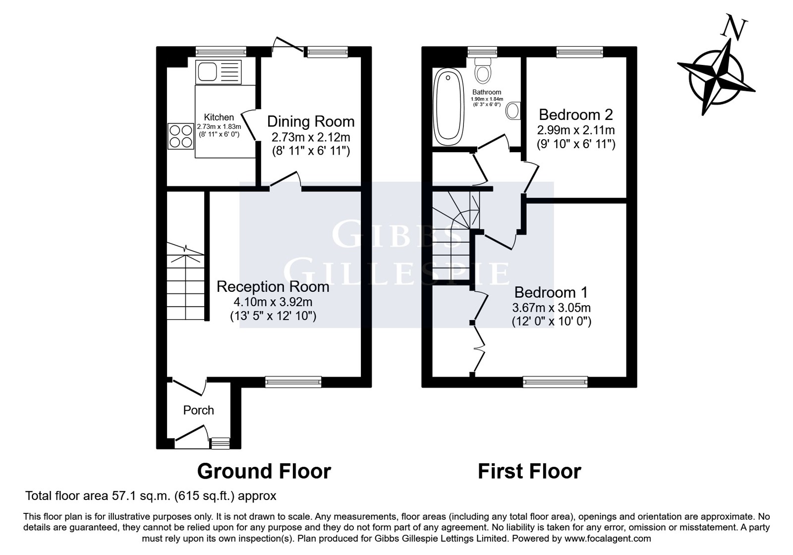 78, Elliott Avenue, Ruislip floorplan