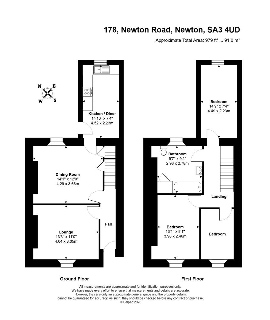 178, Newton Road, Swansea floorplan