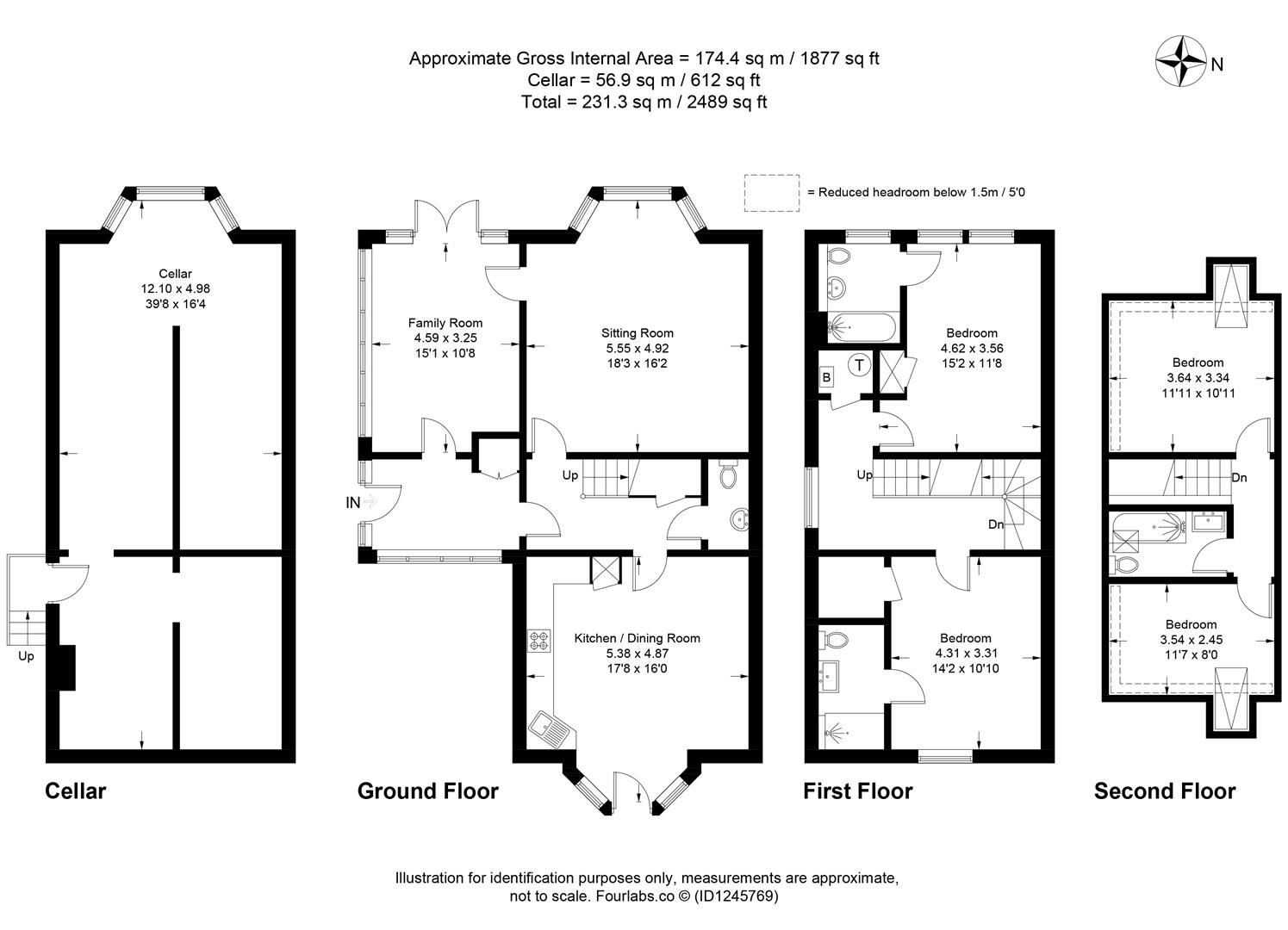 Audley House, 37B, Sydenham Villas Road, Cheltenham floorplan