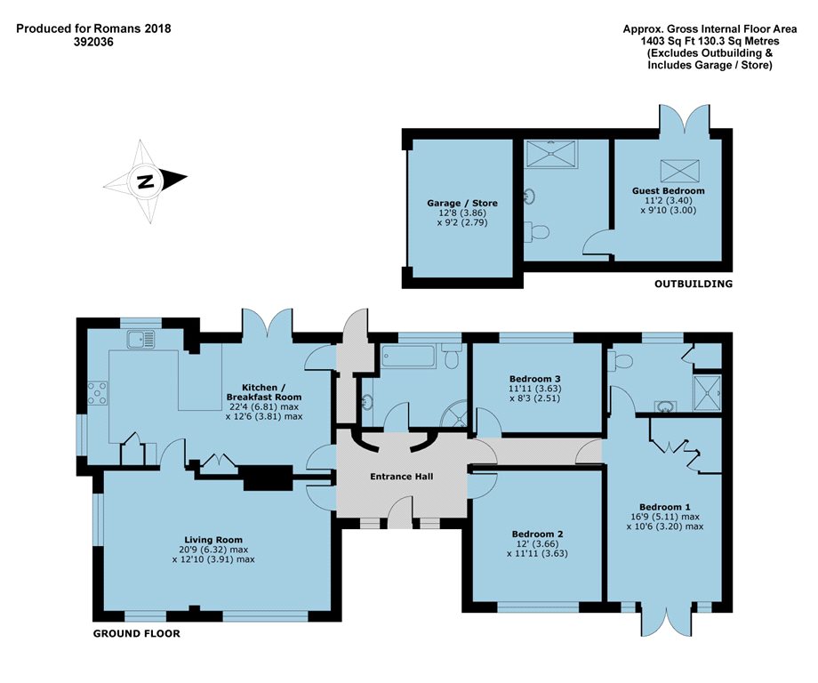 3 Bedrooms Bungalow for sale in Eversley Centre, Hook, Hampshire RG27