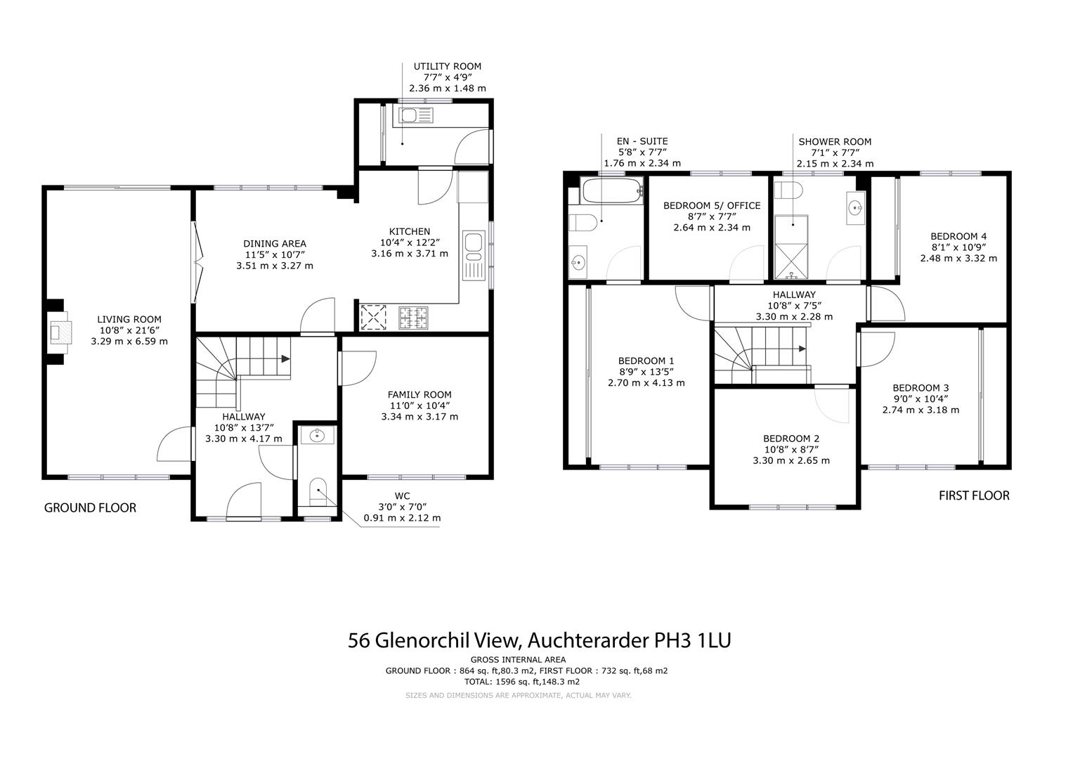 56, Glenorchil View, Auchterarder floorplan