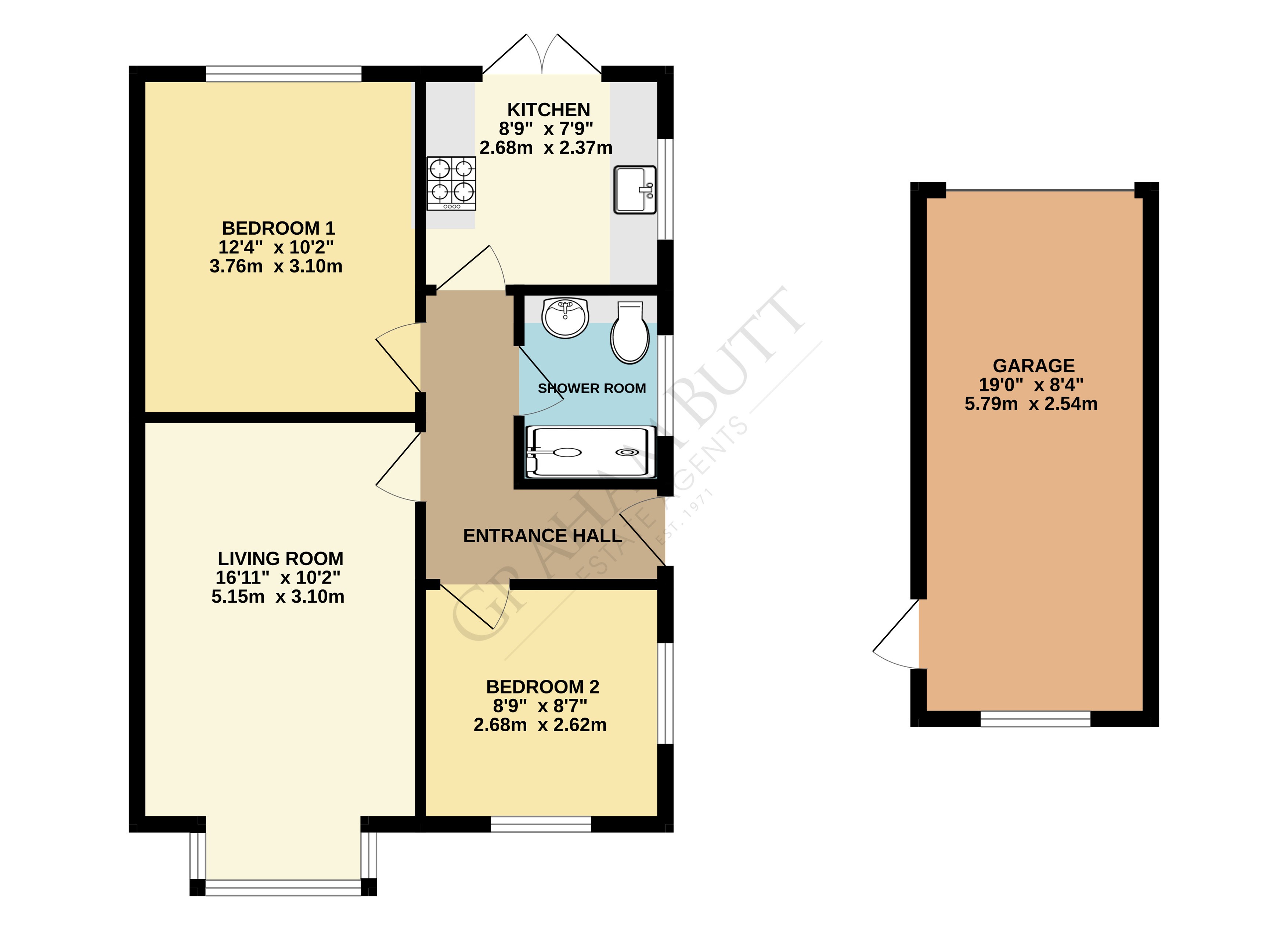 13, Horsham Road, West Sussex floorplan