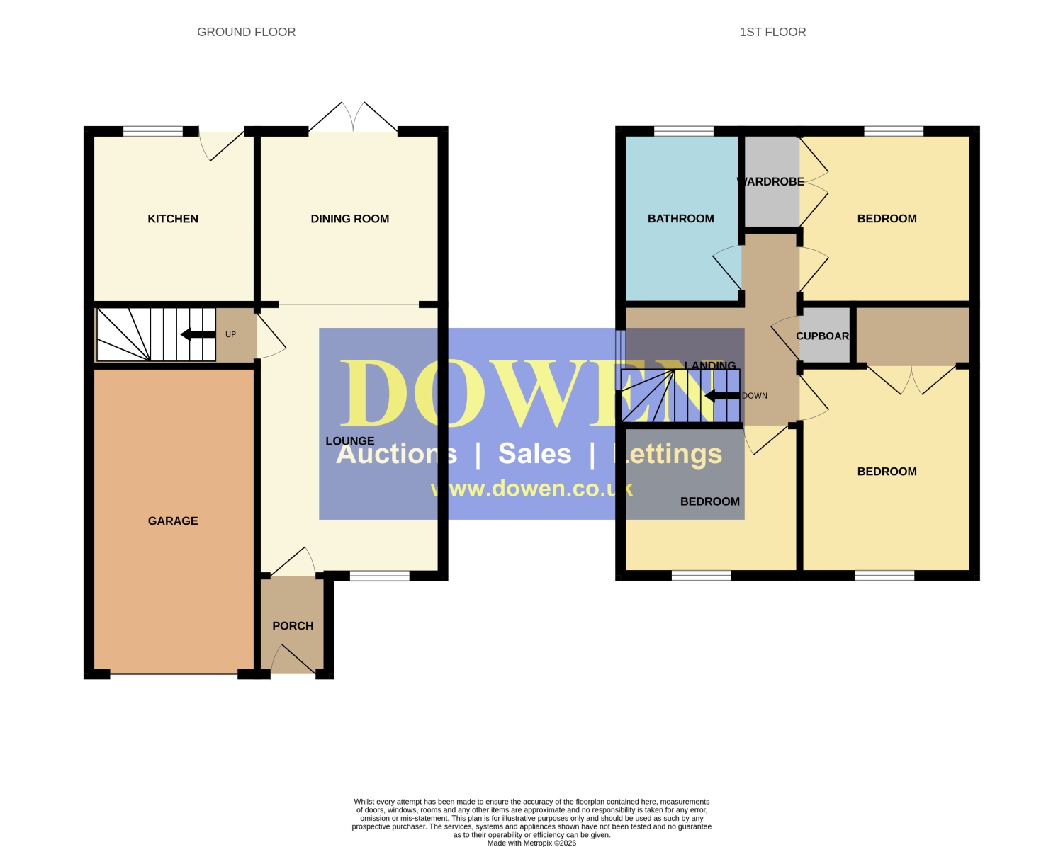 39, Willow Drive, Trimdon Station floorplan