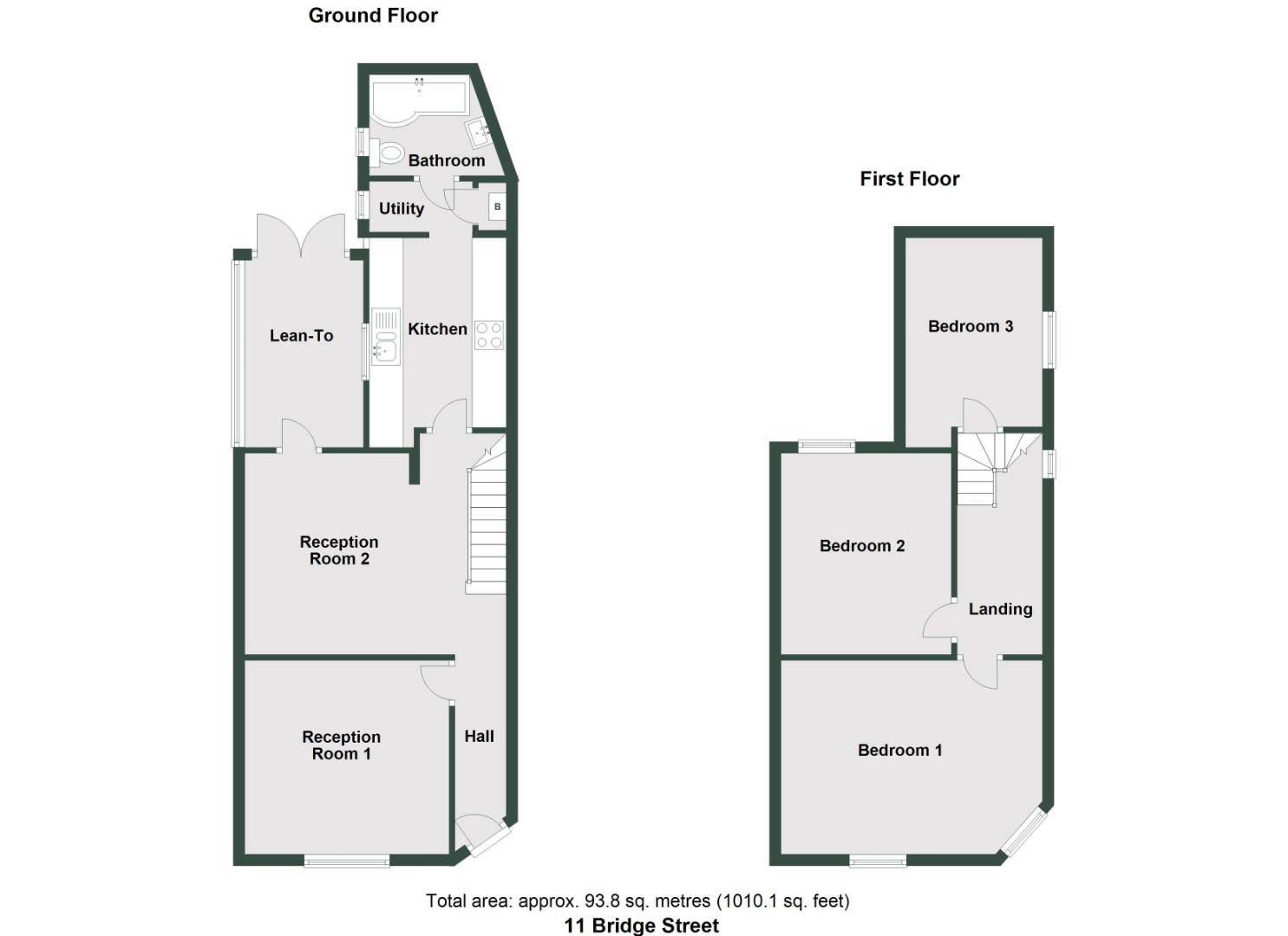 11, Bridge Street, Cogan floorplan