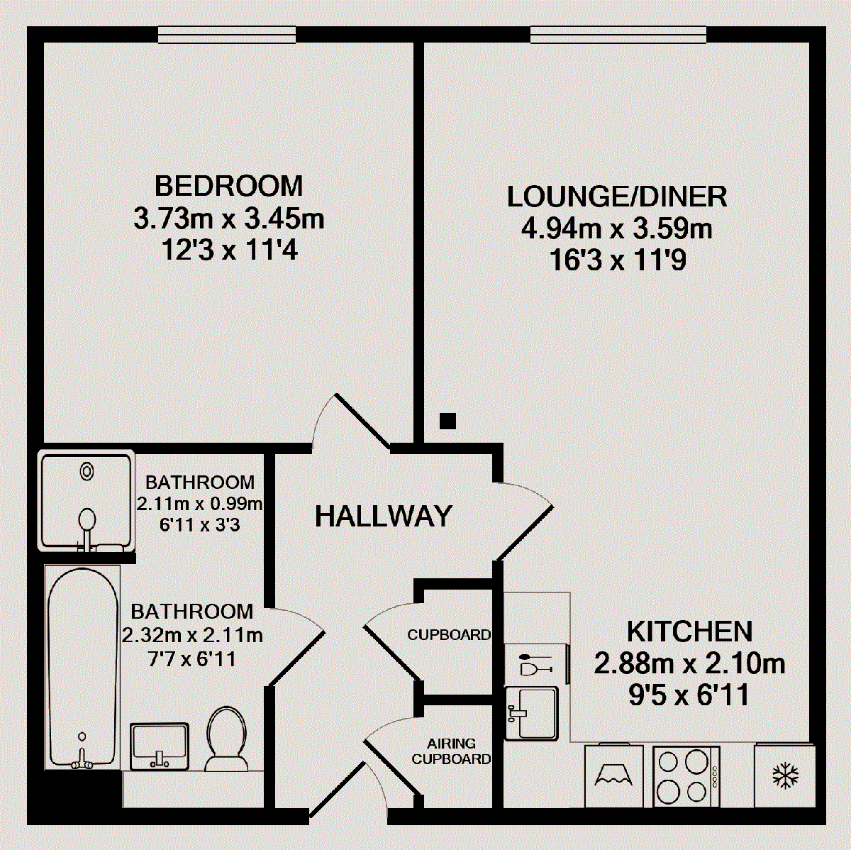 6, The Gate, Waterside Village, Loughborough floorplan