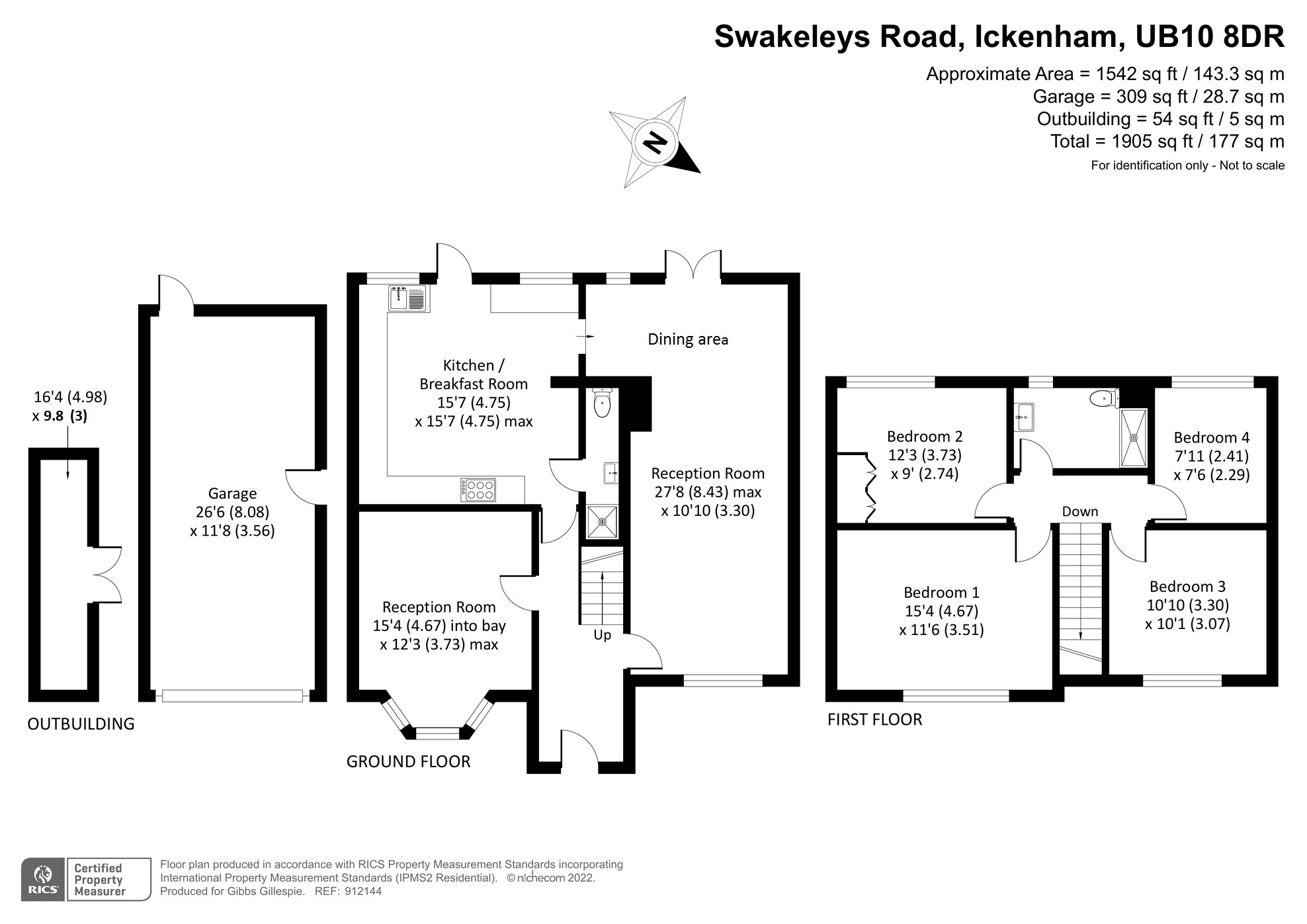 Swakeleys Road, Ickenham, Middlesex UB10, 4 bedroom detached house for sale 63364451
