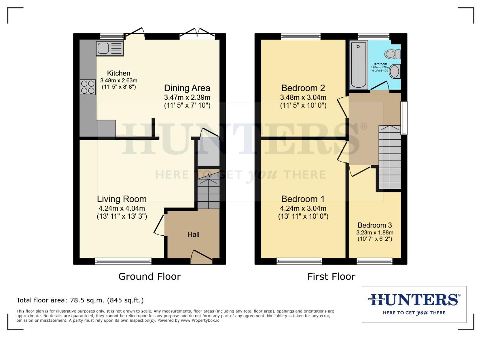 2, Plane Green, Pontefract floorplan