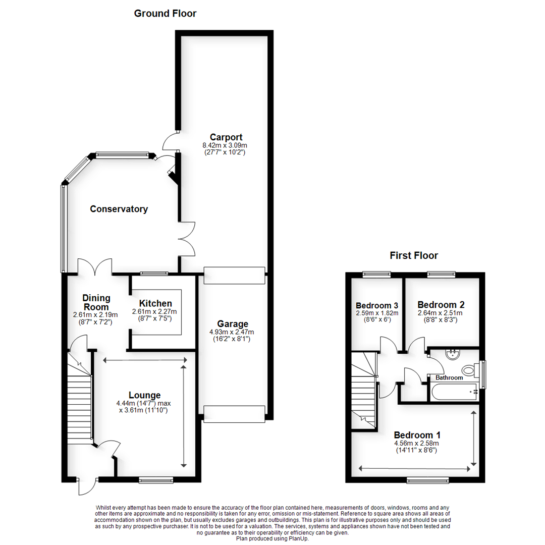 48, Eelbrook Avenue, Bradwell Common floorplan