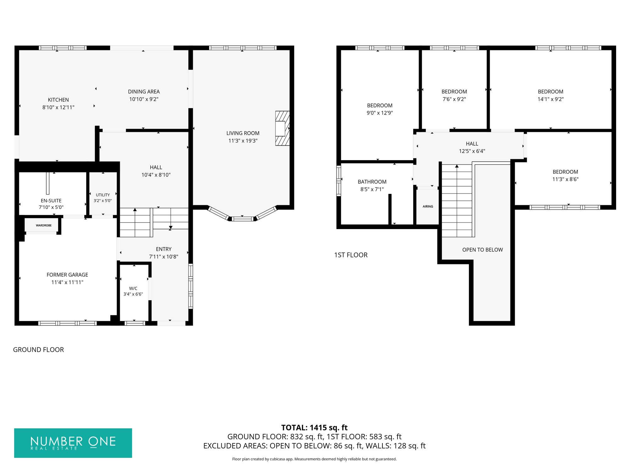 26 Cotswold Way, Newport floorplan