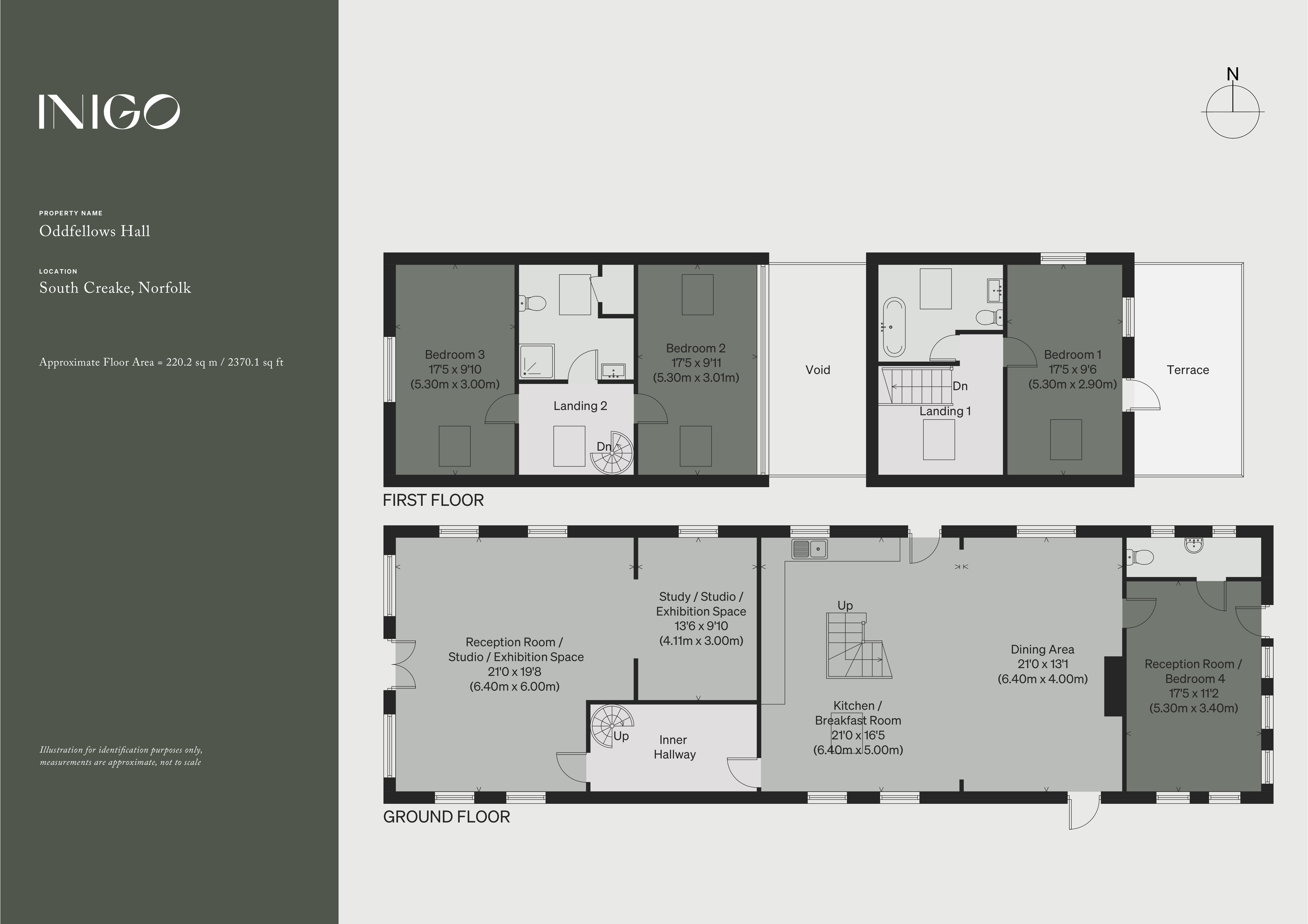 Oddfellows Hall, 114, Burnham Road, Fakenham floorplan