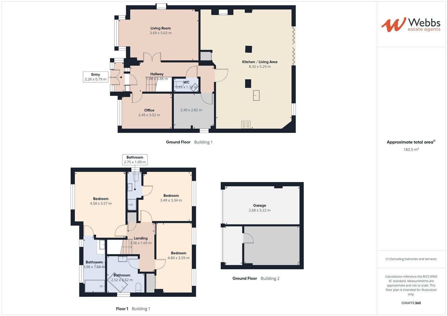 88, Lower Birches Way, Rugeley floorplan