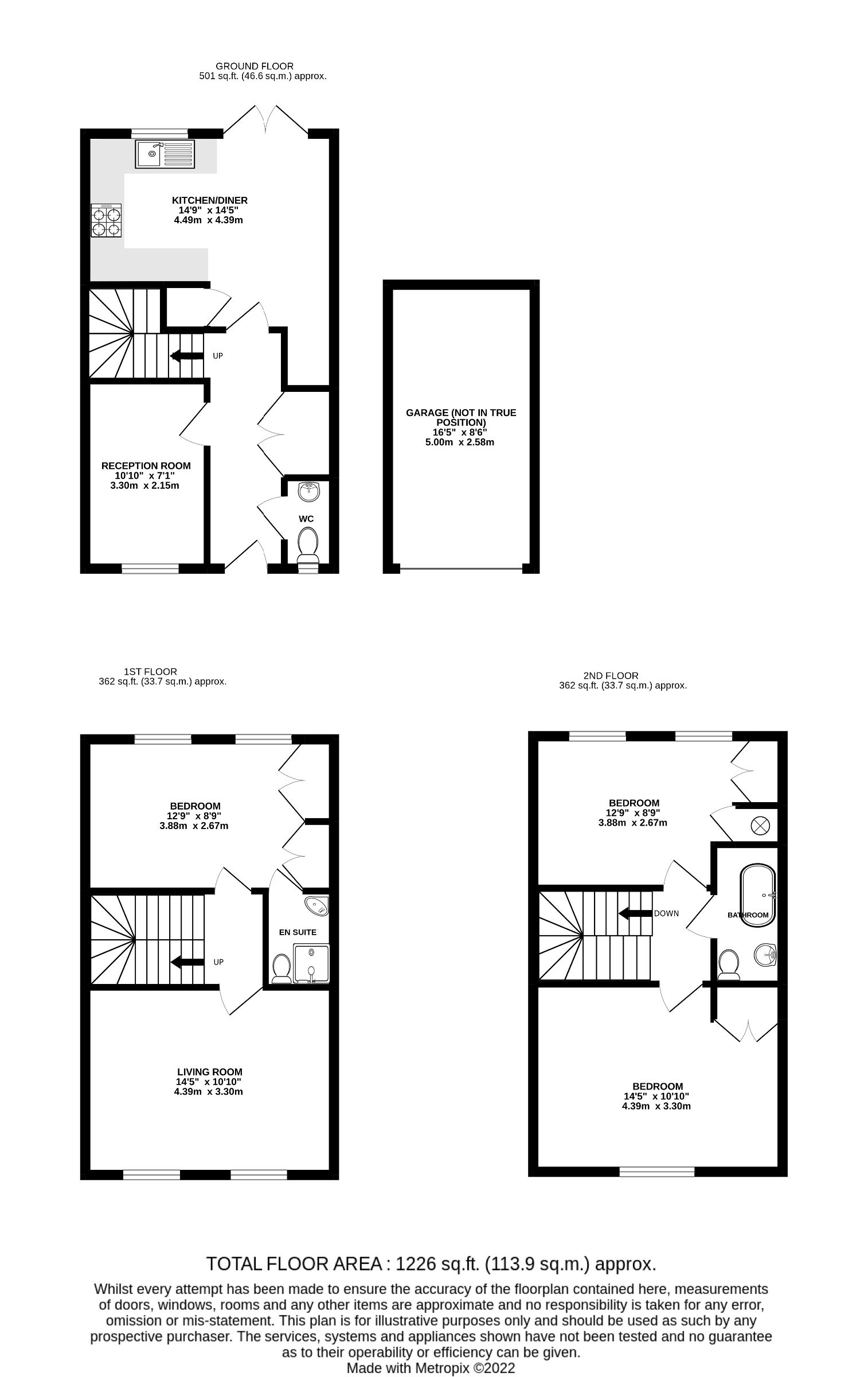 54 Shipton Road, Chipping Norton floorplan
