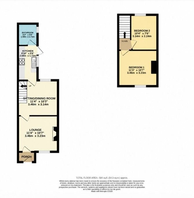 16 Gresham Road, Brentwood floorplan