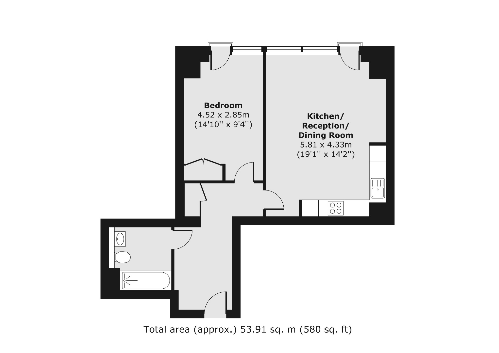 Marsh Wall, London floorplan