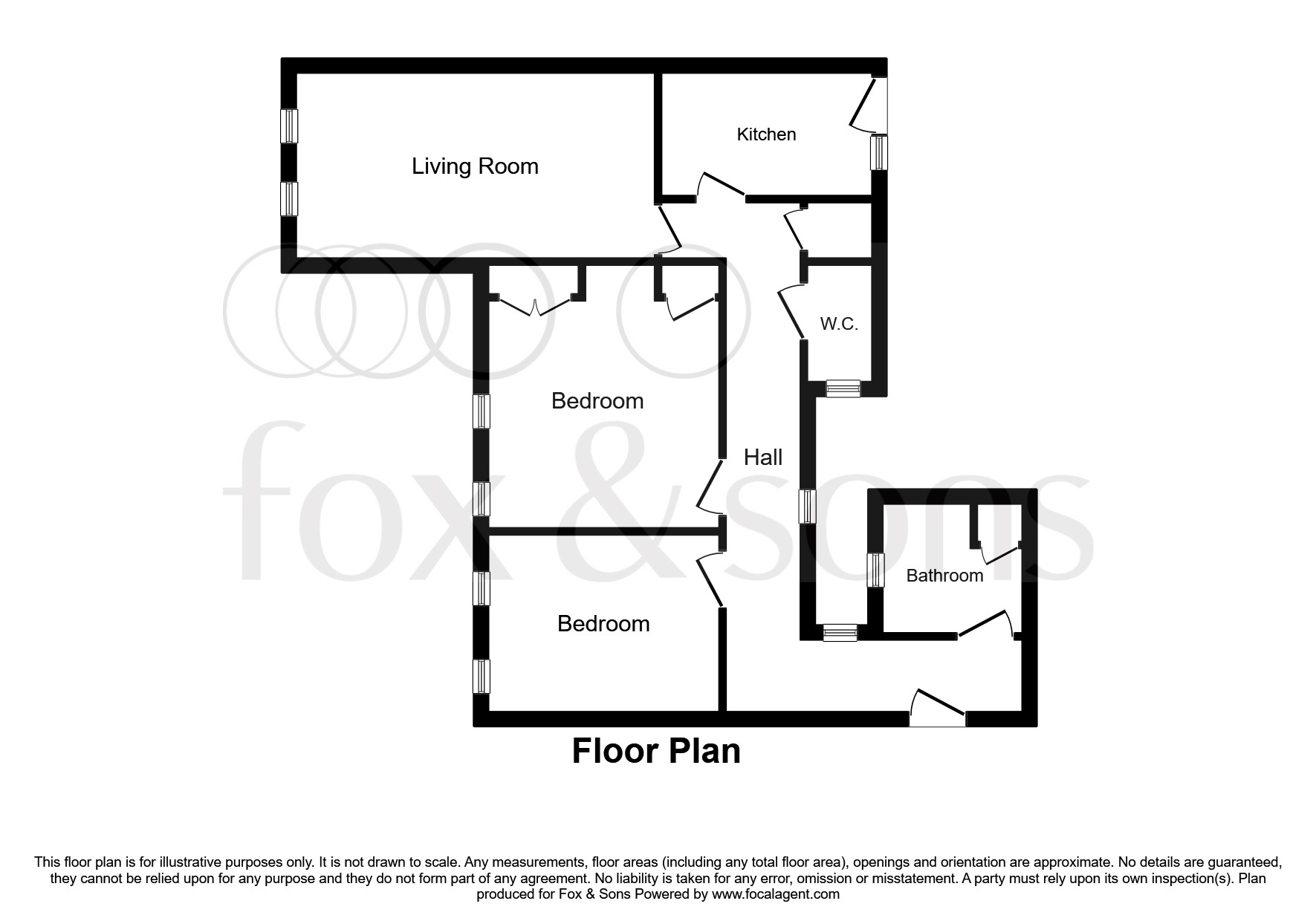 2 Bedrooms Flat for sale in Blackwater Road, Eastbourne BN21