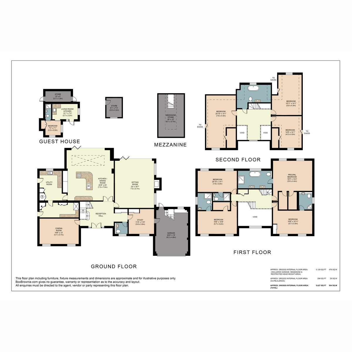66, The Park, Leatherhead floorplan
