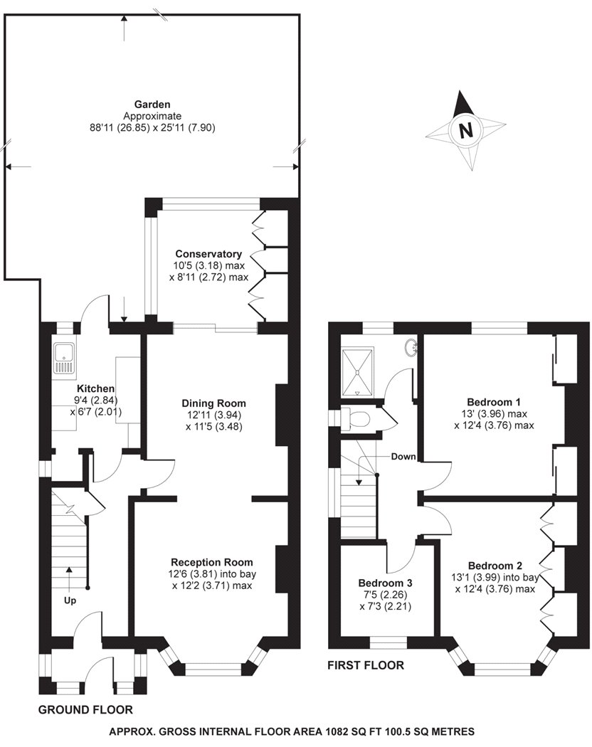 3 bed semidetached house for sale in Merriman Road, Blackheath, London