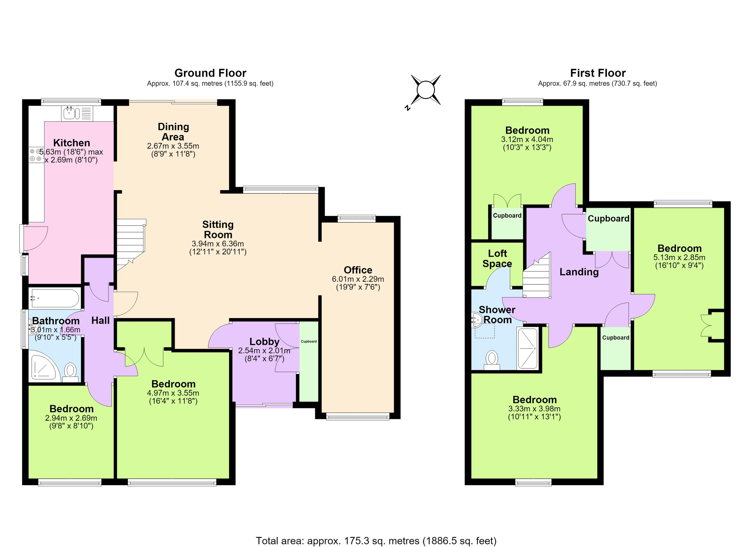 103 Finborough Road, Stowmarket floorplan