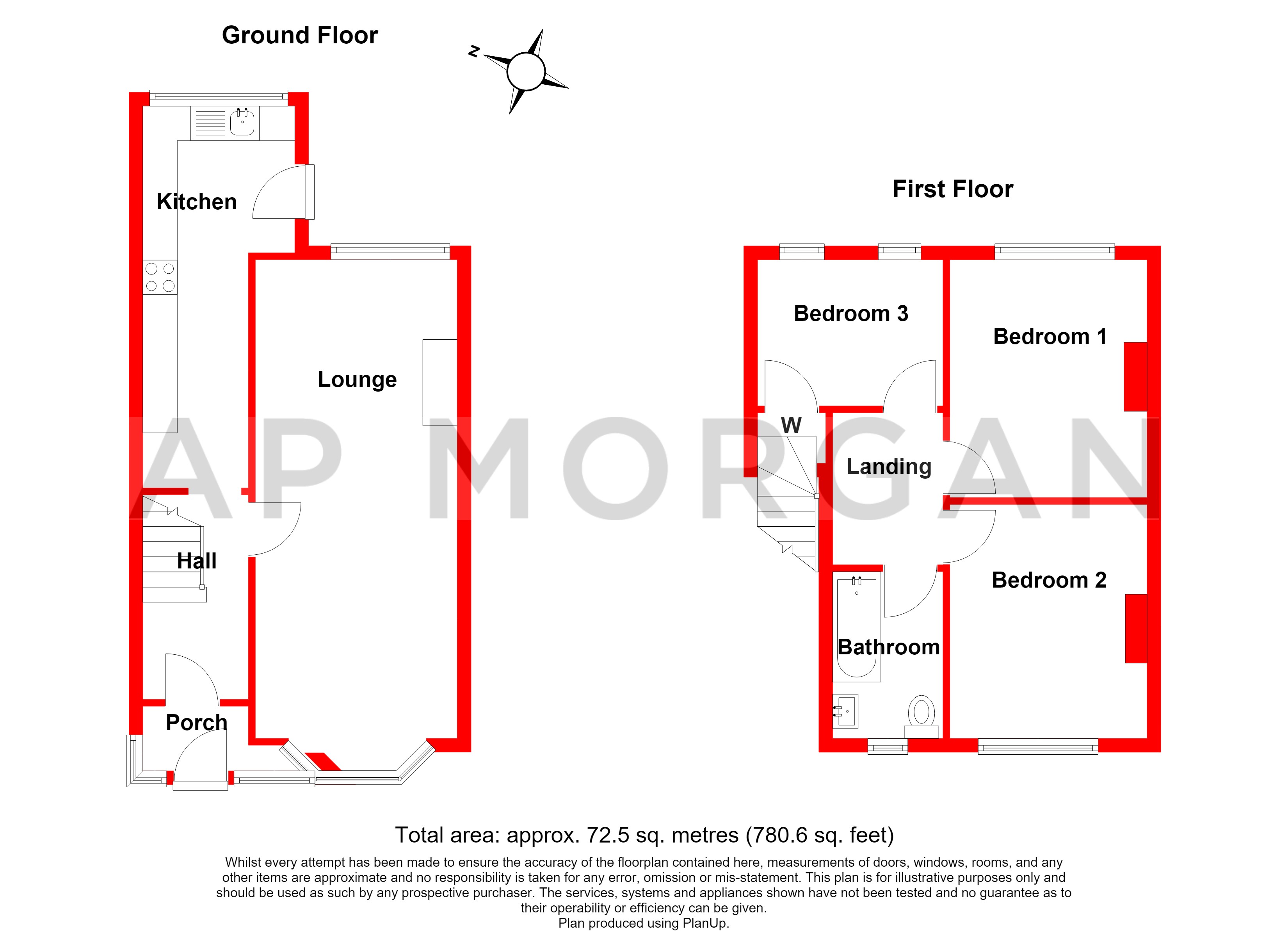 46, Parsonage Drive, Birmingham floorplan