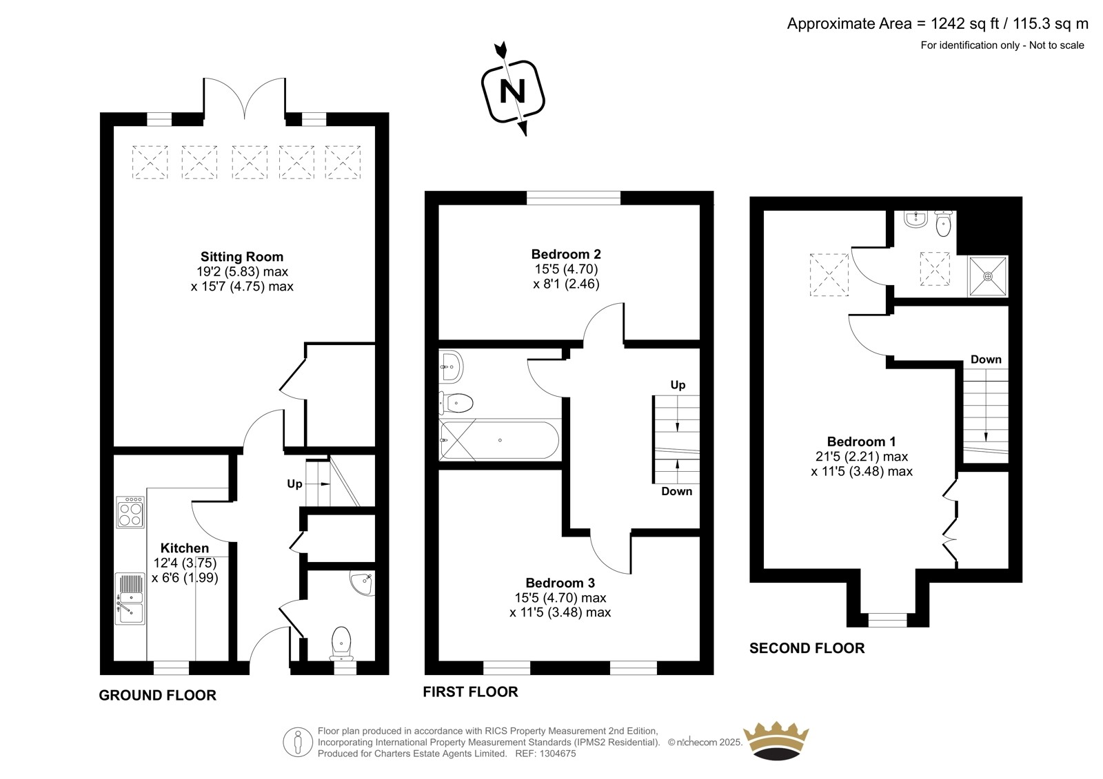 9, George Raymond Road, Hampshire floorplan