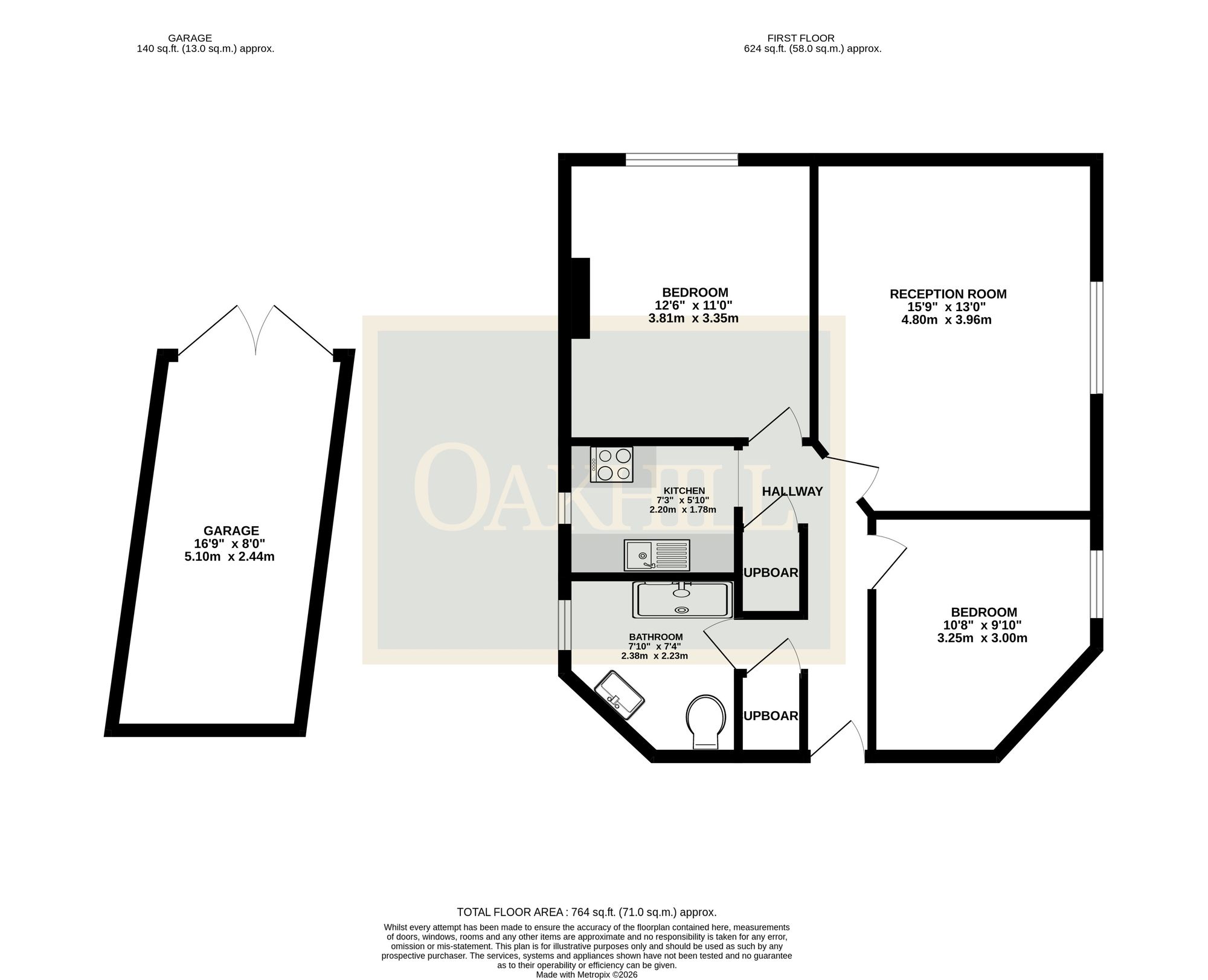 Flat 5, Bedfont Lodge, Isleworth floorplan
