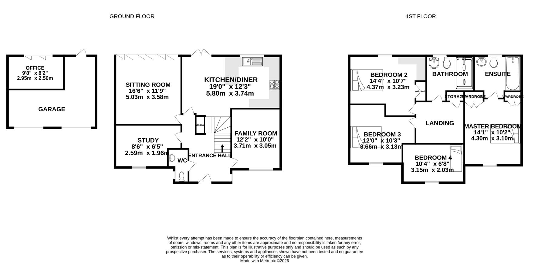 20, Lodge Wood Drive, Ashford floorplan