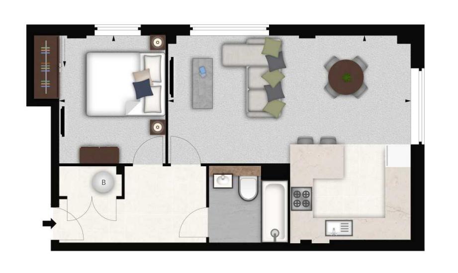 Palace Wharf, Rainville Road, London floorplan